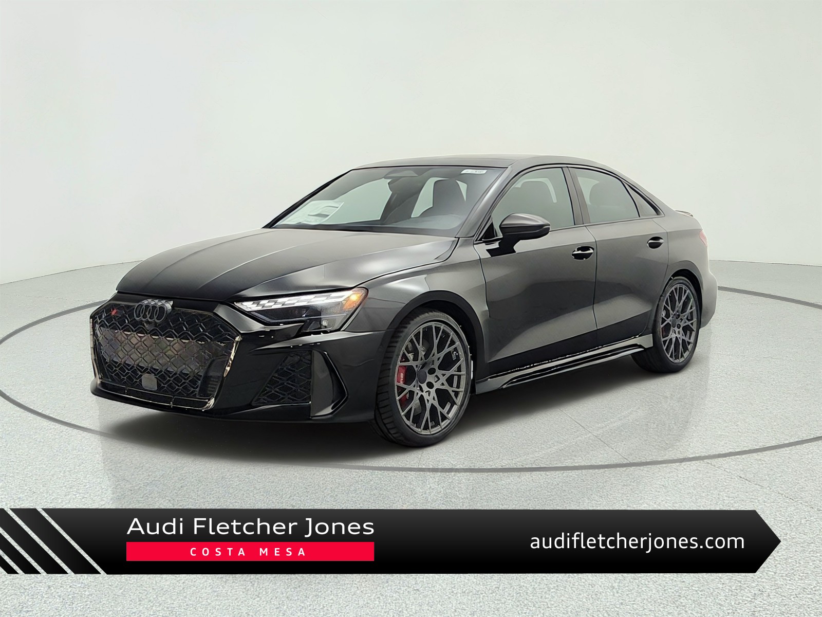 Mythos Black Metallic 2026 Audi RS 3 Sedan All-Wheel Drive Automatic