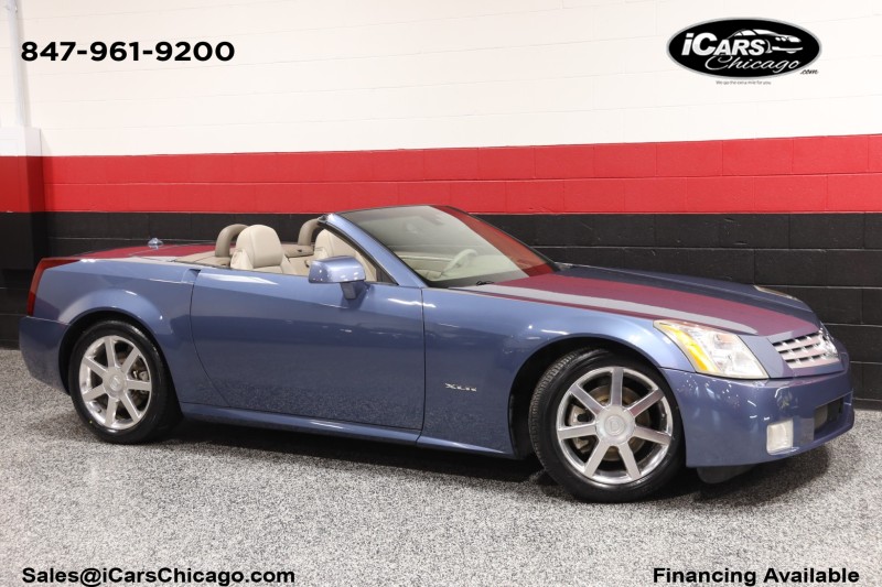 Blue Steel 2005 Cadillac XLR Convertible Rear-Wheel Drive Automatic