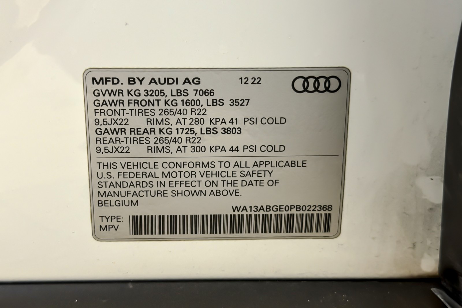 Used 2023 Glacier White Metallic Audi S line Prestige quattro image 28