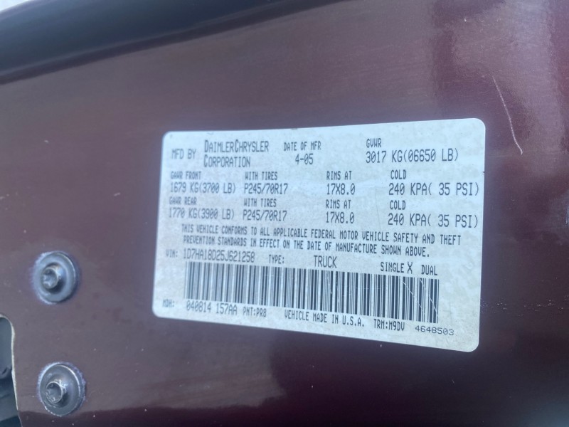 2005 Dodge Ram 1500 SLT 1 OWNER FL HEMI 5.7 V8 in , 