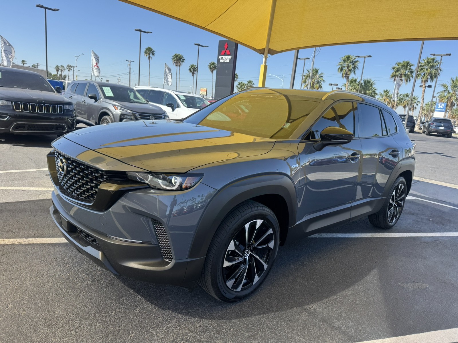 Gray 2025 Mazda CX-50 Hybrid Premium Plus AWD SUV / Crossover All-Wheel Drive Automatic