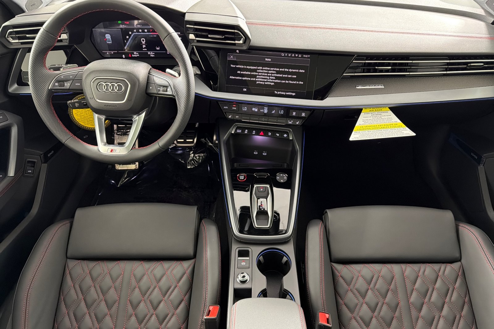 New 2026 Mythos Black Metallic Audi quattro image 12