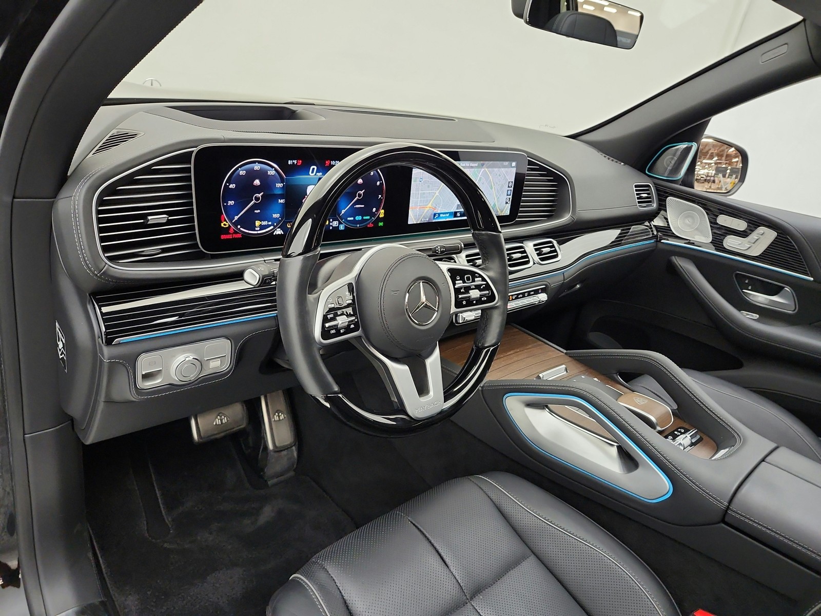Certified Used 2021 Obsidian Black Metallic Mercedes-Benz Maybach GLS 600 4MATIC® SUV image 9