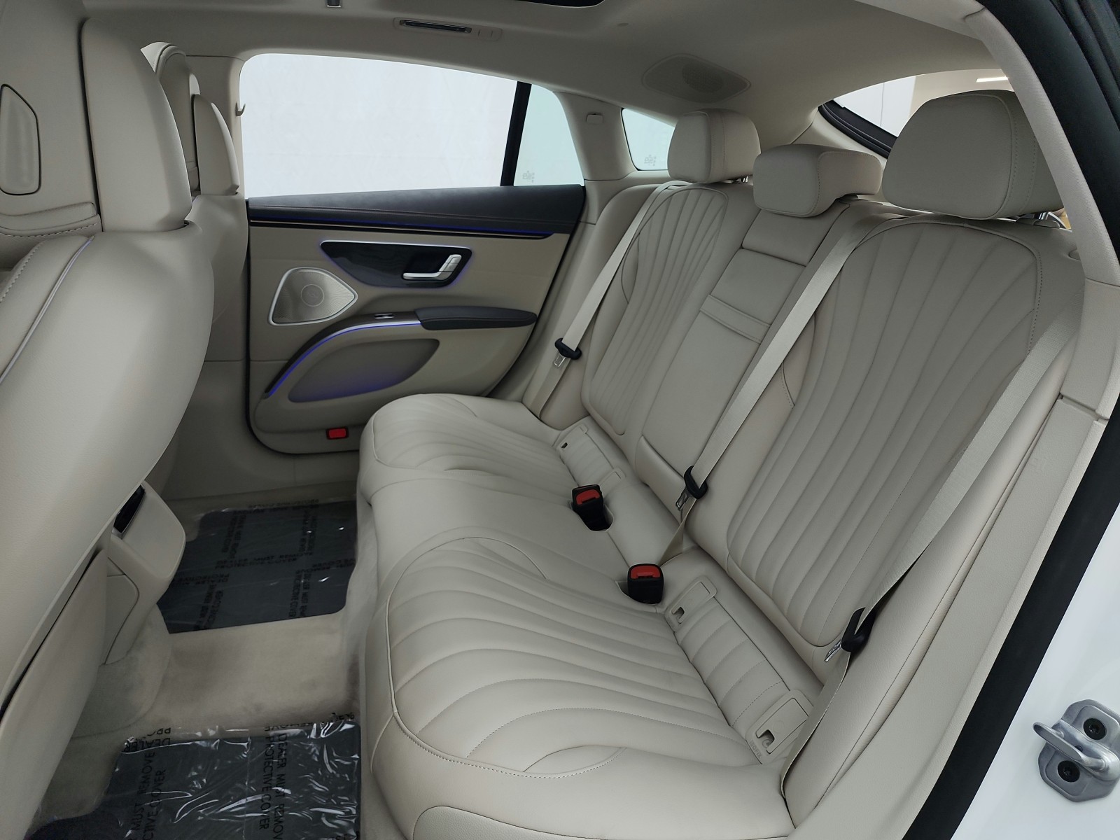 Used 2022 Polar White Mercedes-Benz EQS 450+ Sedan image 30