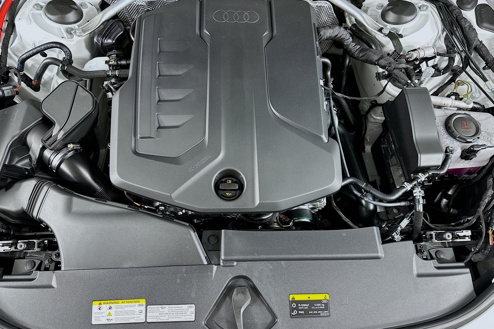 New 2026 Glacier White Metallic Audi Premium Plus image 11