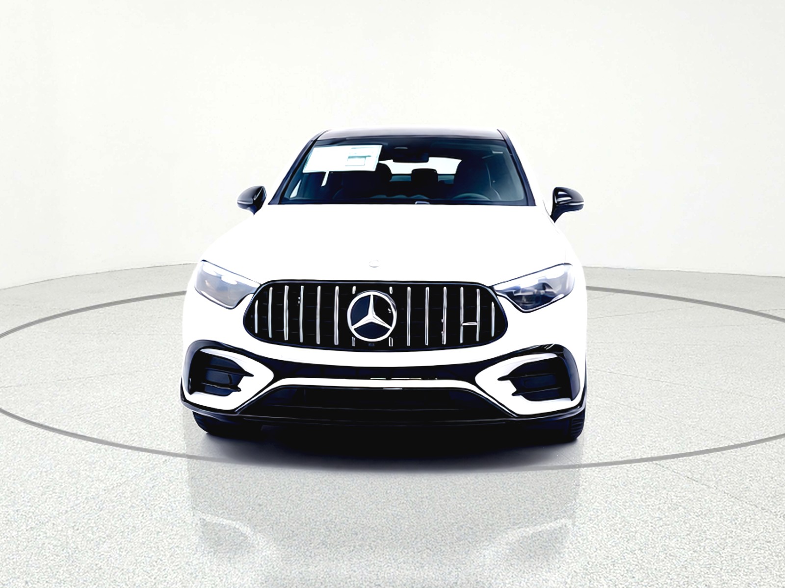 New 2026 MANUFAKTUR Moonlight White Metallic Mercedes-Benz AMG® GLC 43 4MATIC Coupe image 4