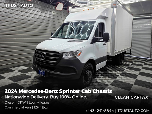 2024 Mercedes-Benz Sprinter Cab Chassis 4500 144 RWD Van Rear-Wheel Drive 9-Speed Automatic