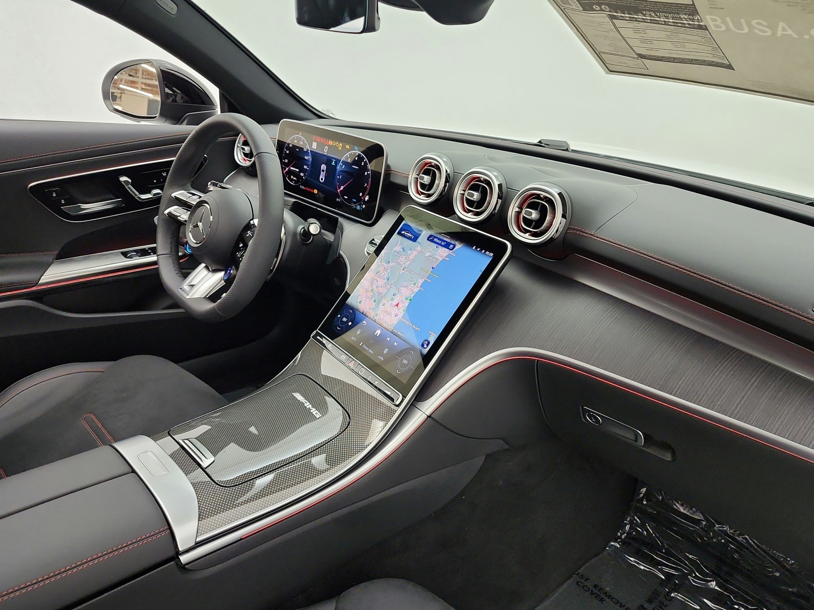 New 2026 MANUFAKTUR Moonlight White Metallic Mercedes-Benz AMG® CLE 53 image 14