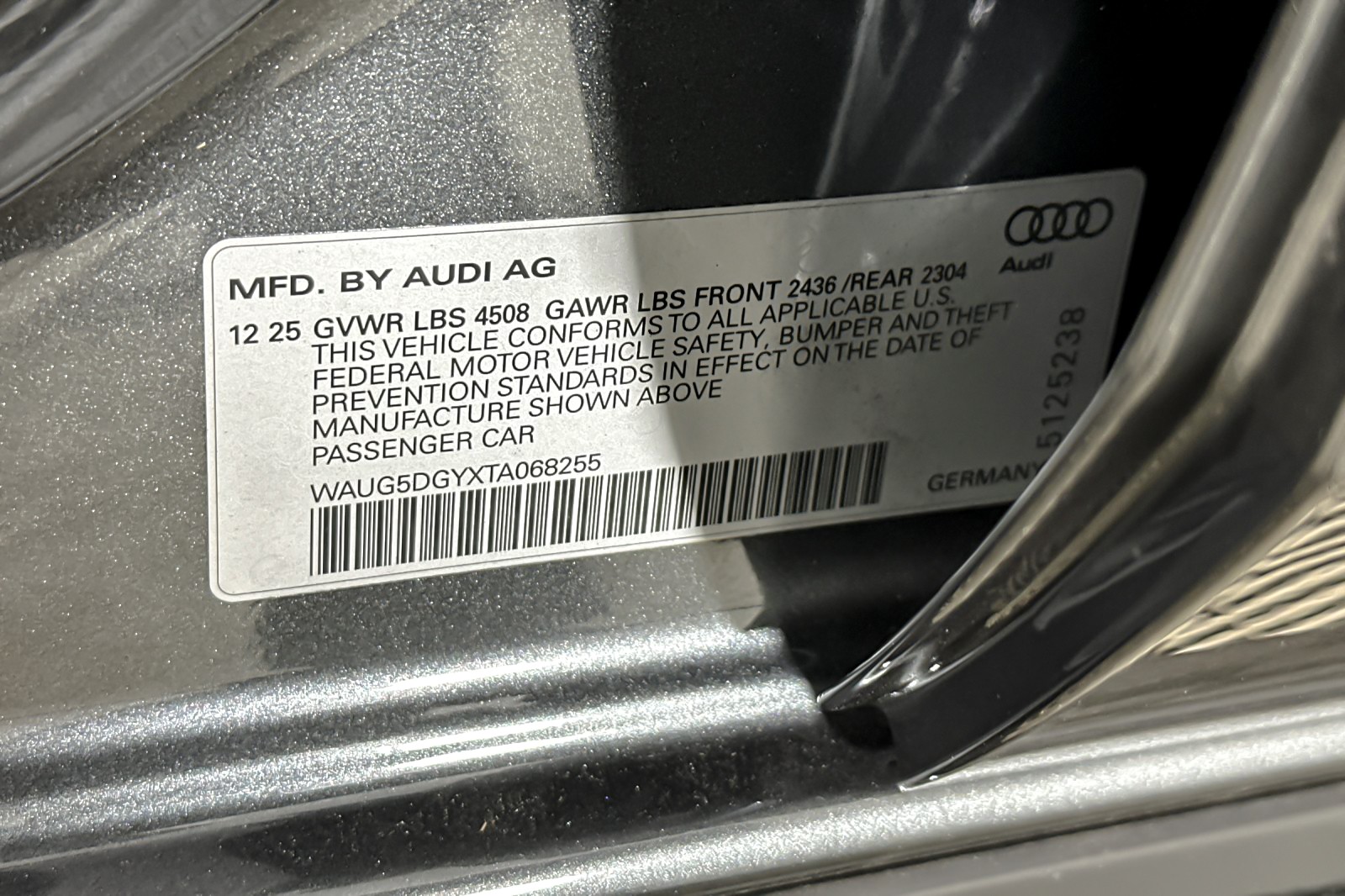 New 2026 Daytona Gray Pearl Effect Audi quattro image 23