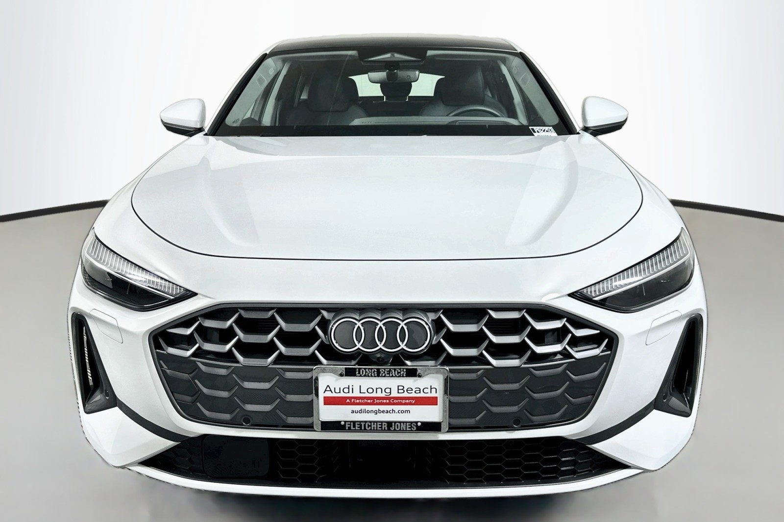 Used 2025 Glacier White Metallic Audi Premium Plus image 2