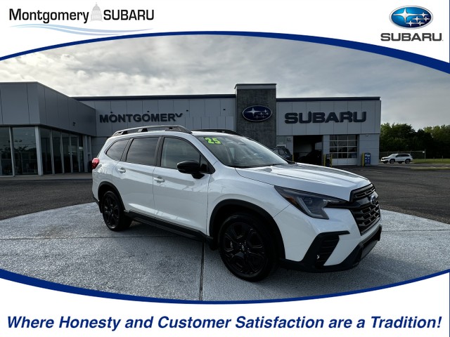 Crystal White Pearl 2025 Subaru Ascent Onyx Edition Touring AWD SUV / Crossover All-Wheel Drive 