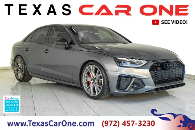 Daytona Gray Pearl Effect 2021 Audi S4 Sedan All-Wheel Drive Automatic