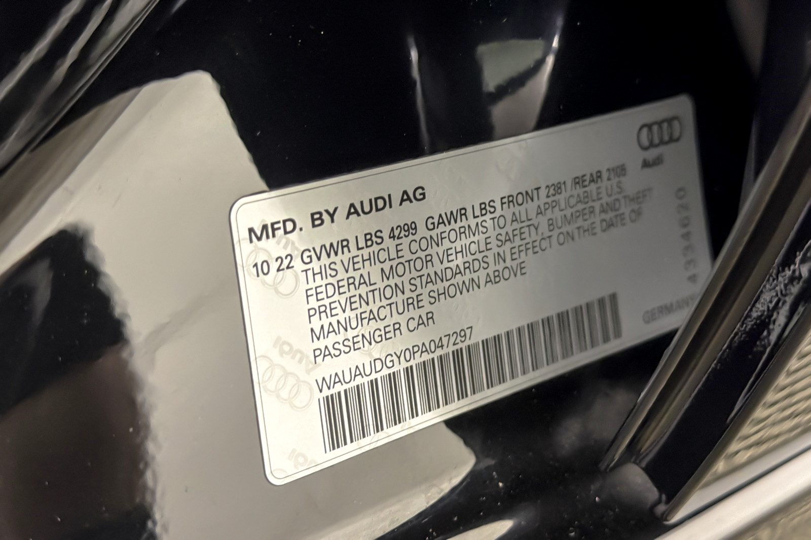 Used 2023 Brilliant Black Audi Premium 40 TFSI image 26