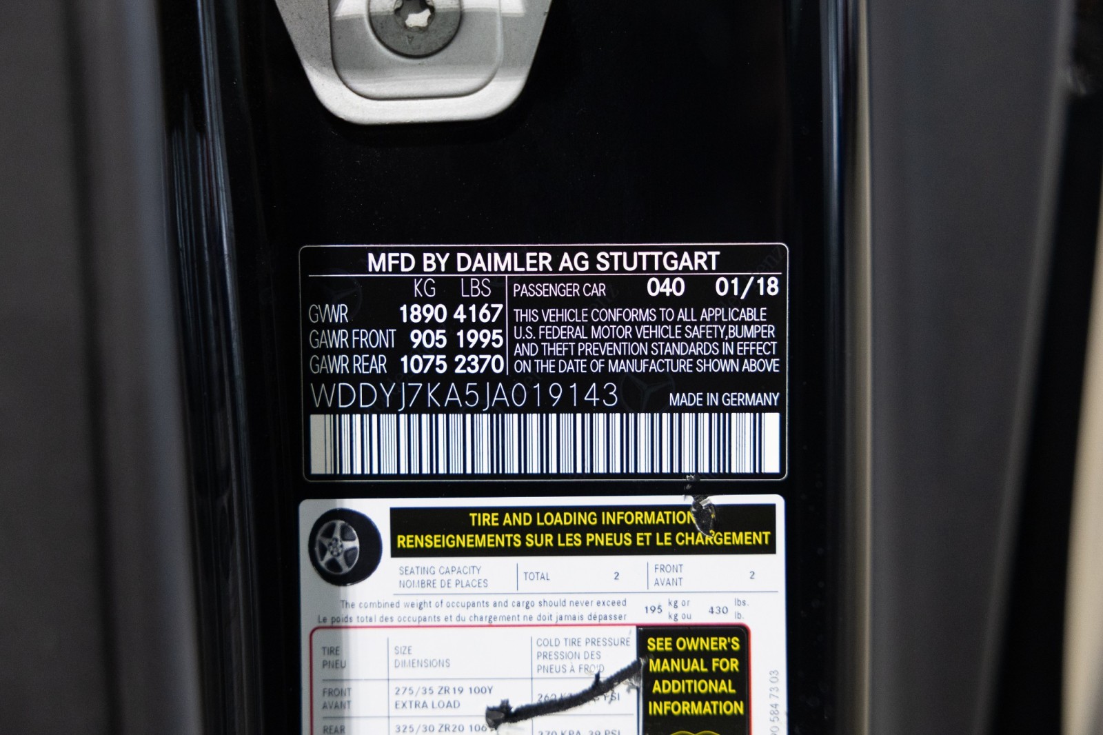 Used Car 2018 Mercedes-benz Amg Gt  Amg Gt R - Original Msrp $174,940 - Amg Exterior Carbon Fiber Package Ii - Burmester High End For Sale Under $110,000 In Boerne, Texas