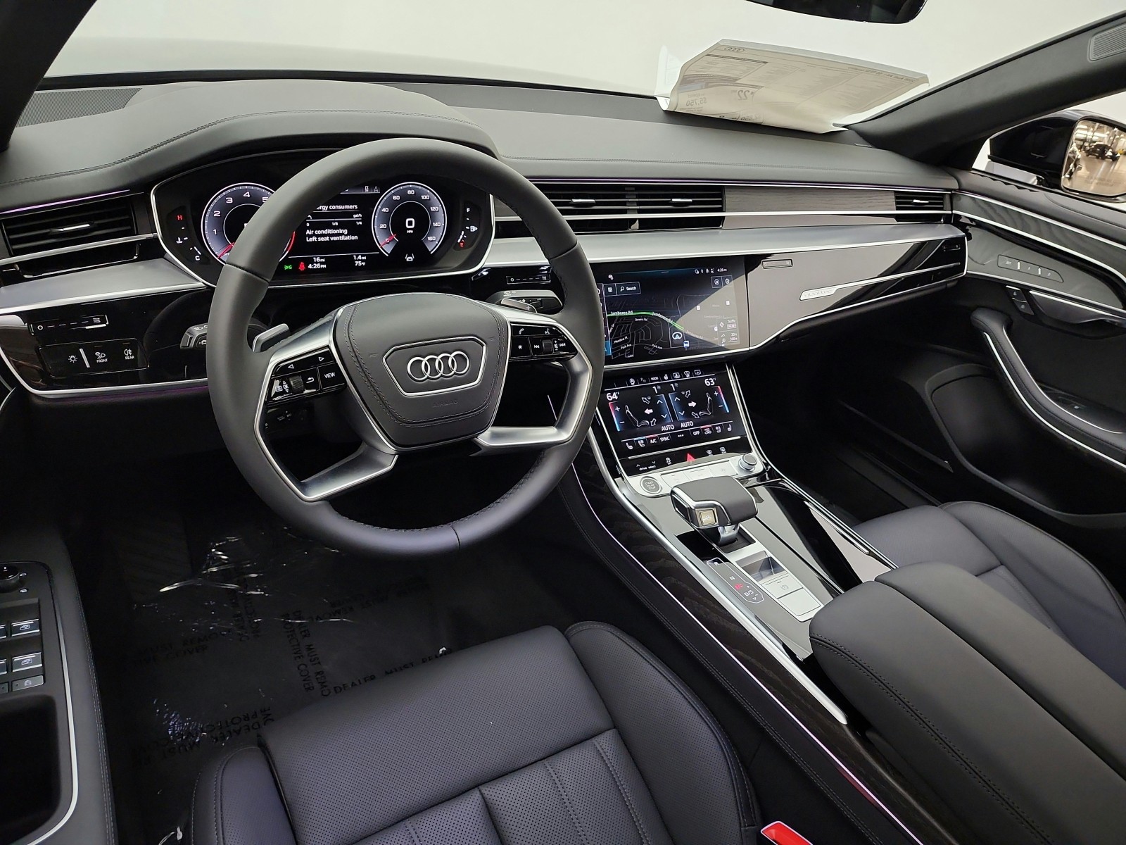 New 2026 Mythos Black Metallic Audi L quattro image 9