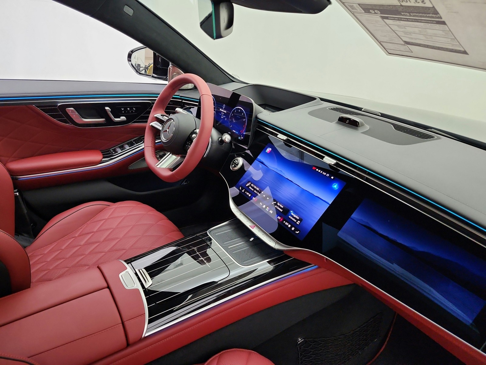 New 2027 Obsidian Black Metallic Mercedes-Benz S 580 4MATIC® Sedan image 13
