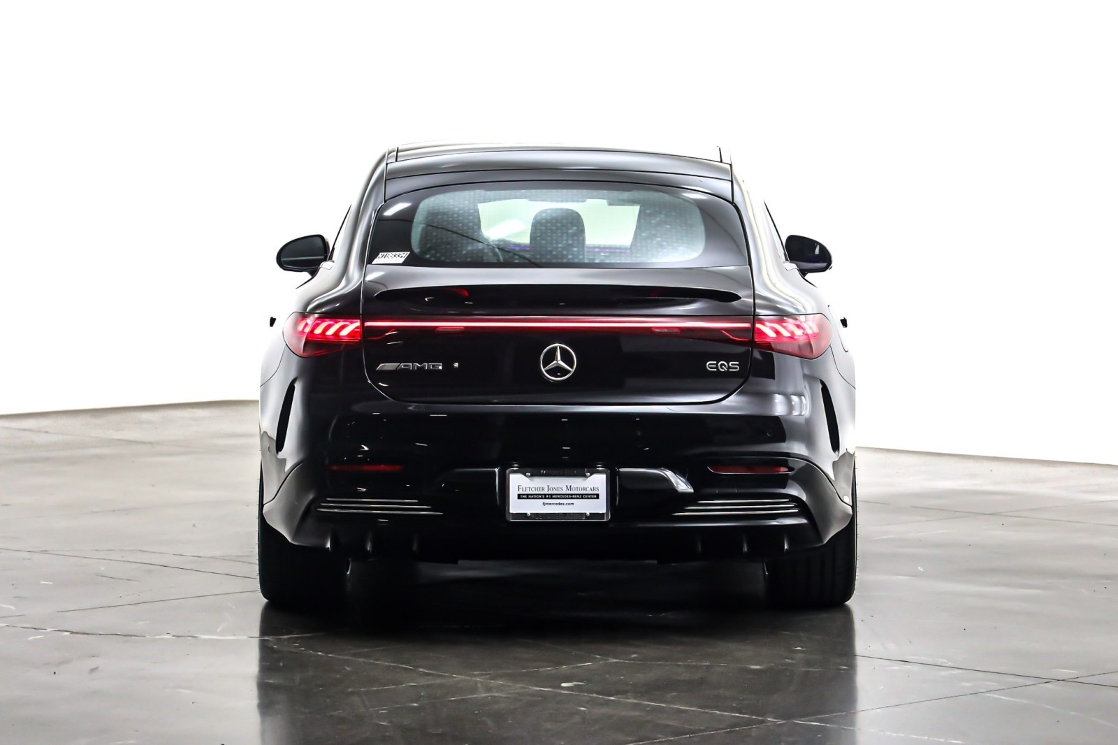 New 2025 Obsidian Black Metallic Mercedes-Benz AMG® EQS image 3