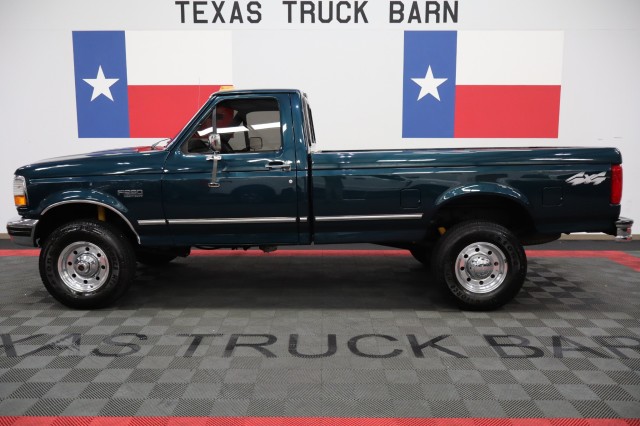 Dark Hunter Green (CC/Met) 1997 Ford F-250 Pickup Truck  Automatic