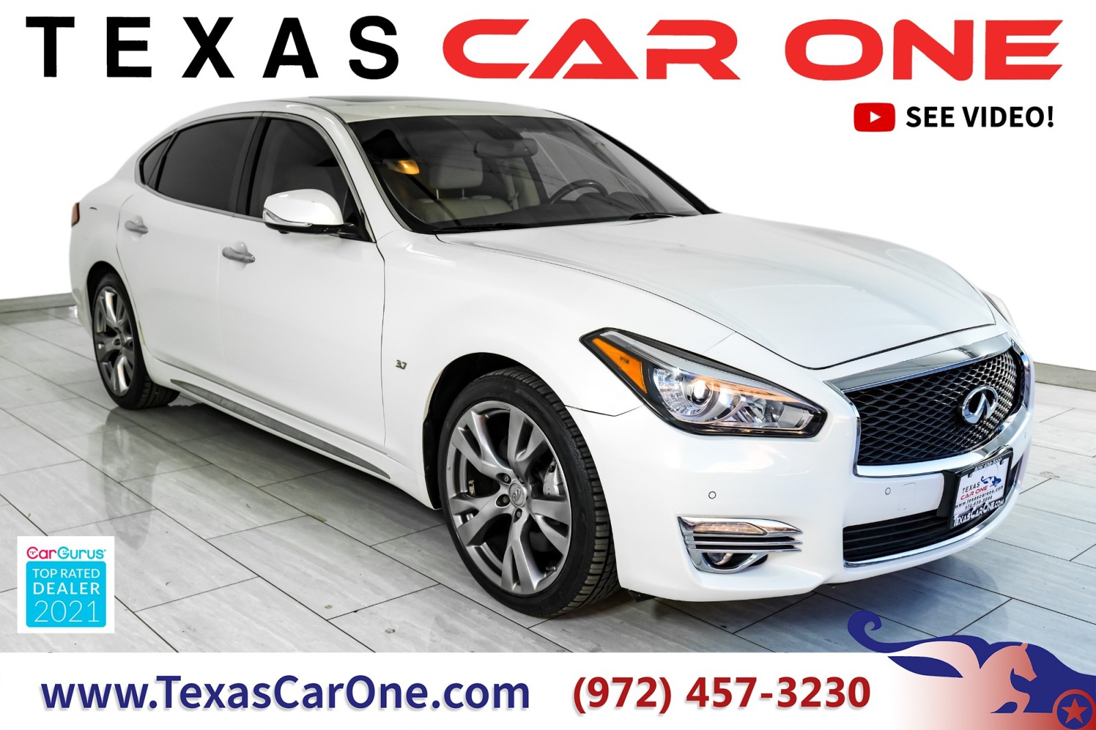 2015 INFINITI Q70L TECHNOLOGY PKG DELUX TOURING PKG PREMIUM PKG BLIND 1