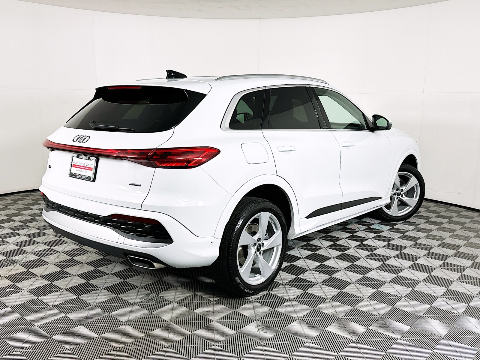 Used 2025 Glacier White Metallic Audi Premium Plus image 14