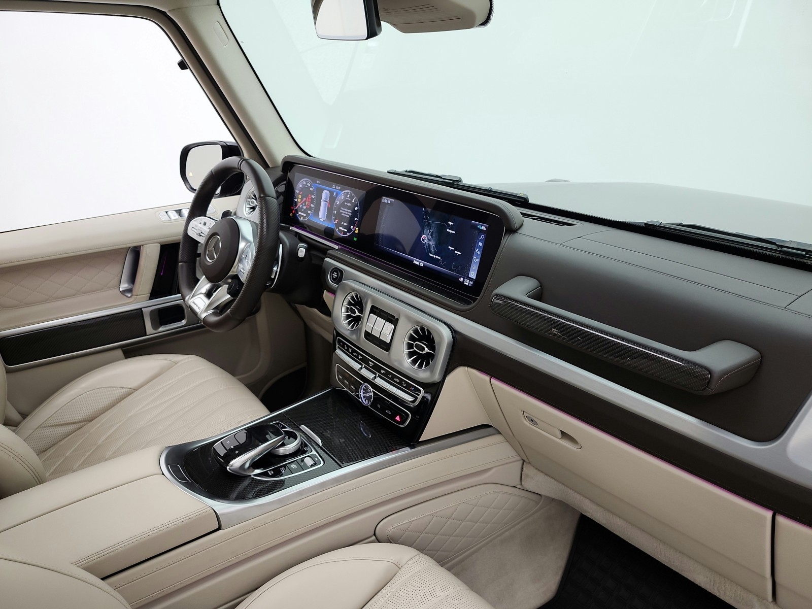 Used 2024 MANUFAKTUR Arabian Grey Mercedes-Benz AMG® G 63 4MATIC SUV image 19