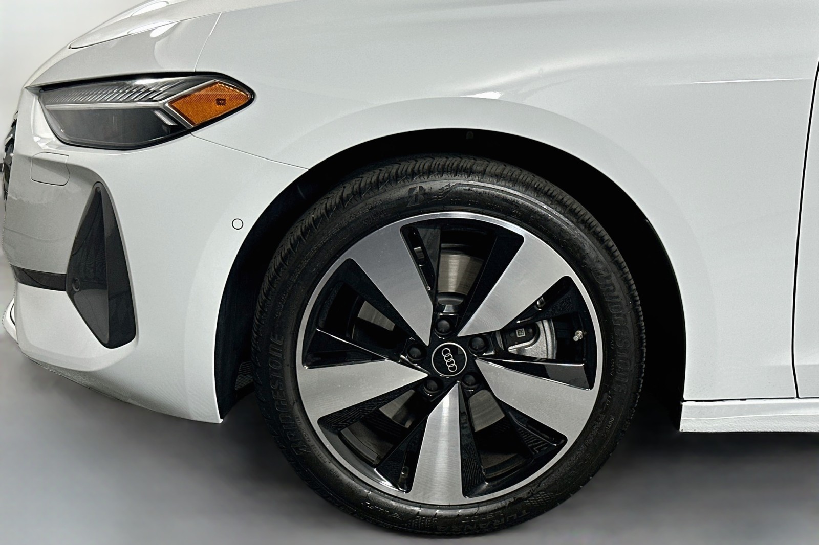 Used 2025 Glacier White Metallic Audi Premium Plus image 12