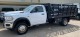 2019  5500 Chassis Cab Tradesman 13' Flat Bed Diesel Aisin Tommy Gate Stake Bed in , 