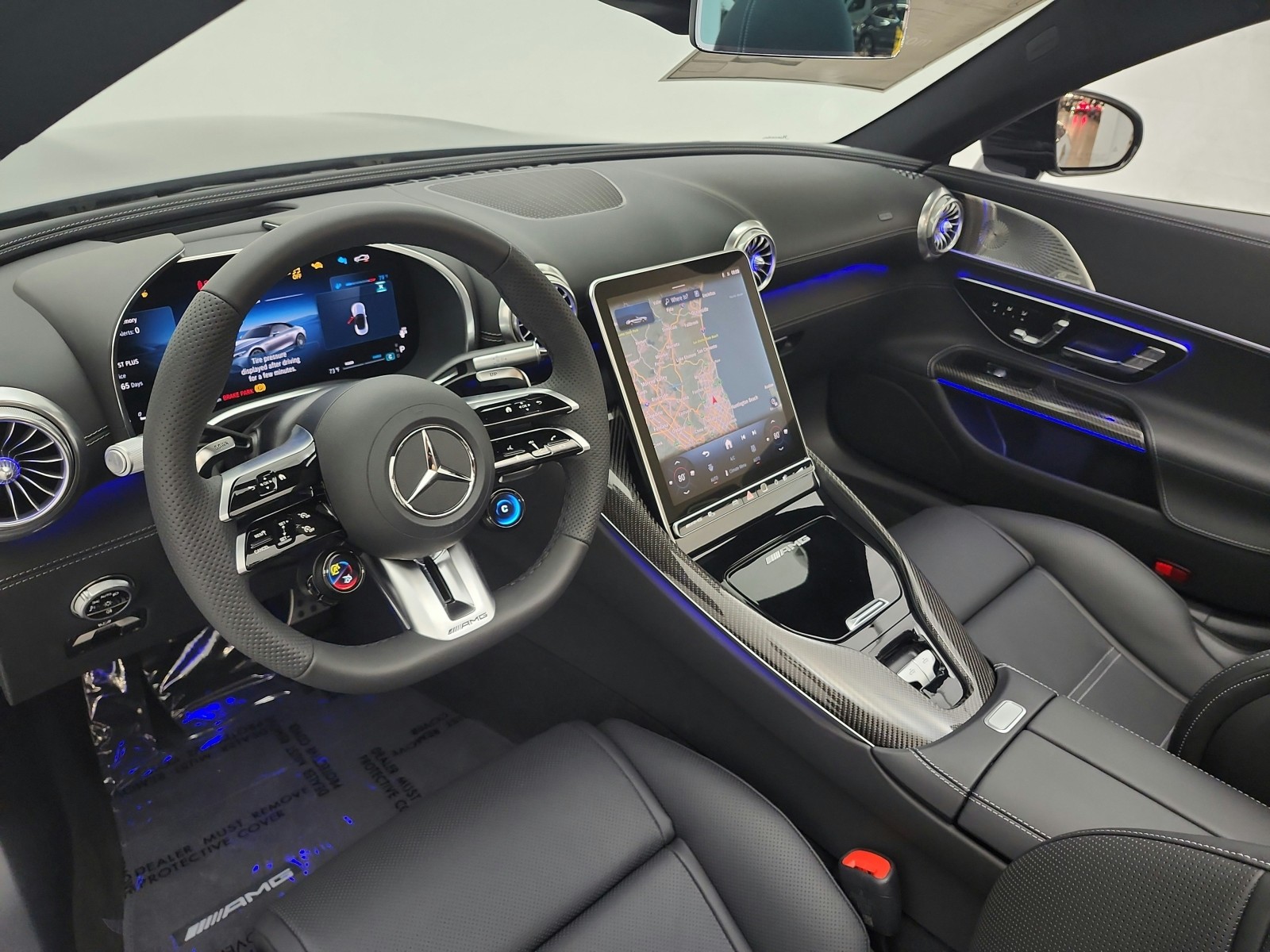 New 2026 Selenite Grey Metallic Mercedes-Benz AMG® SL 43 image 9