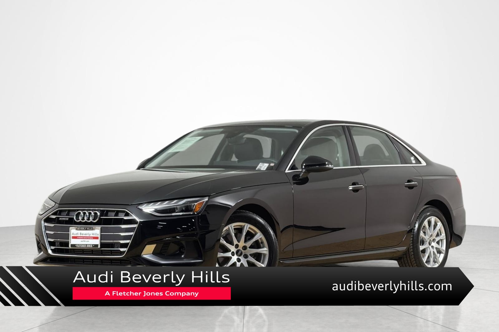 Brilliant Black 2024 Audi A4 Sedan All-Wheel Drive Automatic