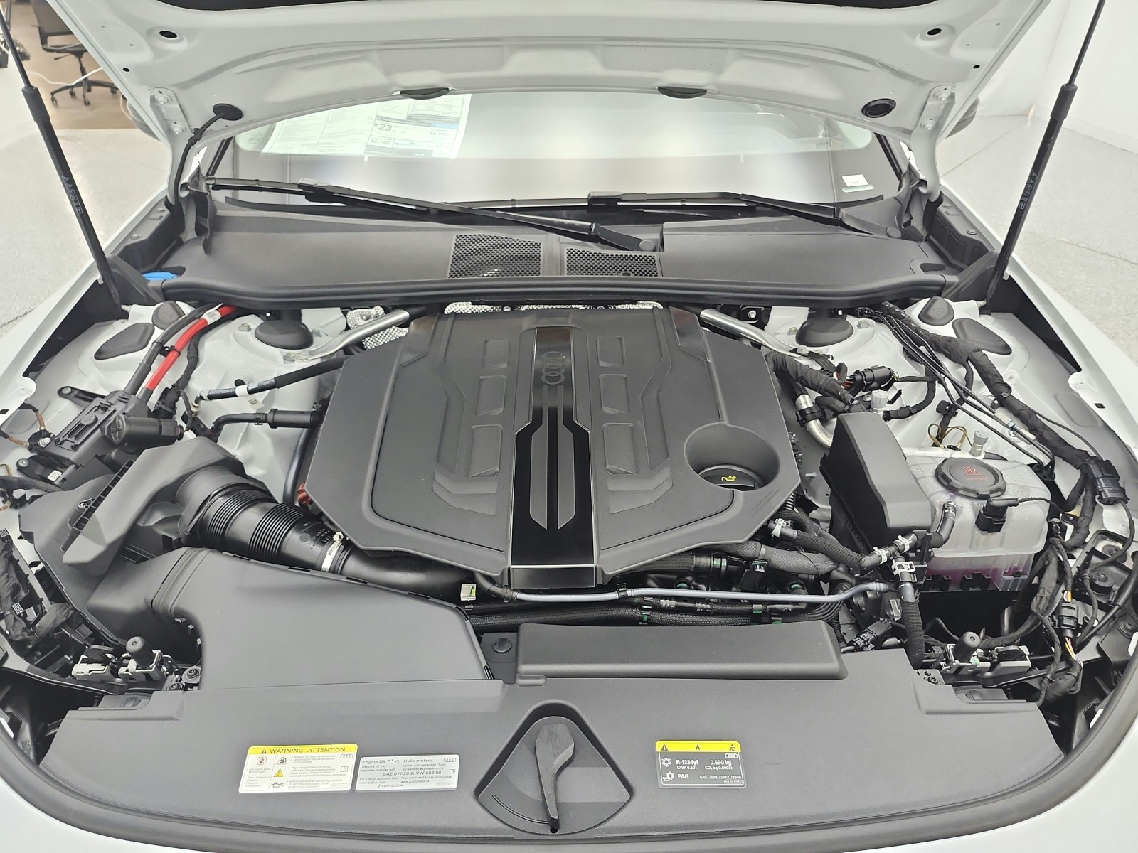 New 2026 Glacier White Metallic Audi Premium Plus quattro image 16