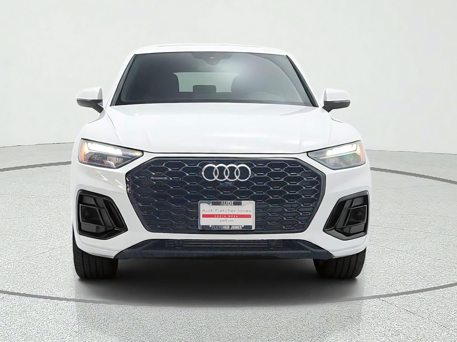 Used 2023 Glacier White Metallic Audi S line Premium Plus image 2