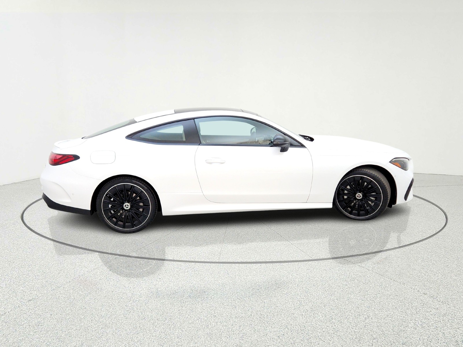 New 2026 MANUFAKTUR Moonlight White Metallic Mercedes-Benz CLE 450 4MATIC® Coupe image 7