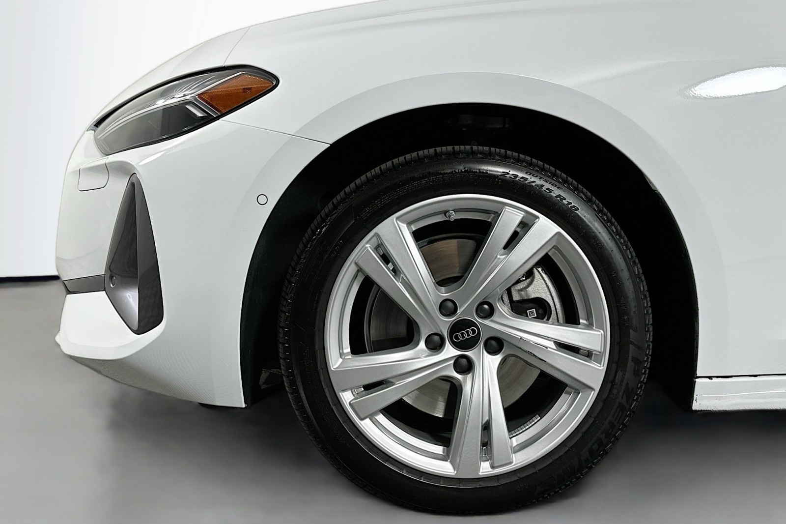 Used 2025 Glacier White Metallic Audi Premium Plus image 12