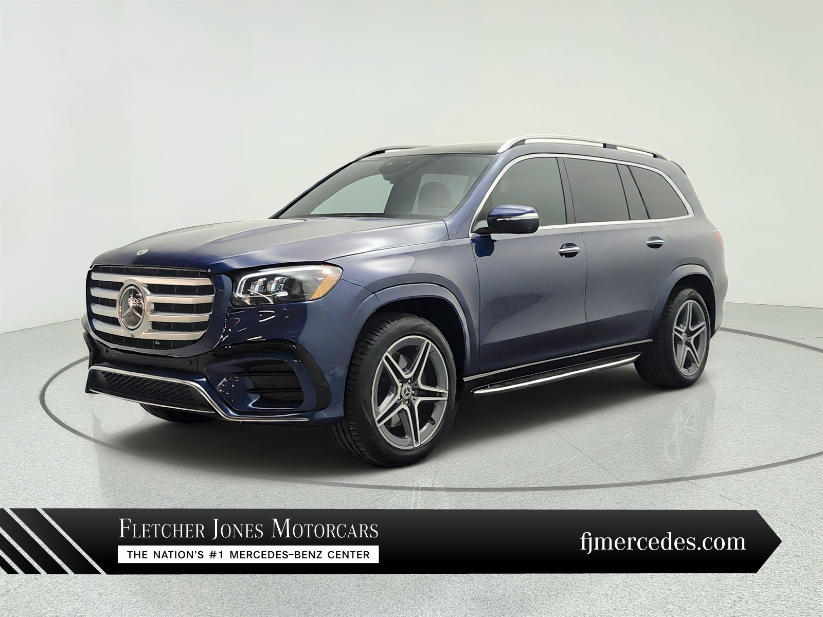 Twilight Blue Metallic 2024 Mercedes-Benz GLS SUV / Crossover All-Wheel Drive Automatic