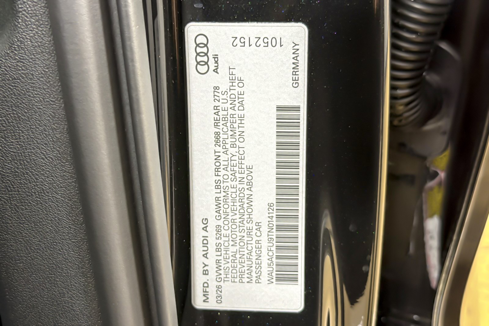 New 2026 Mythos Black Metallic Audi Premium Plus 2.0 TFSI quattro image 27