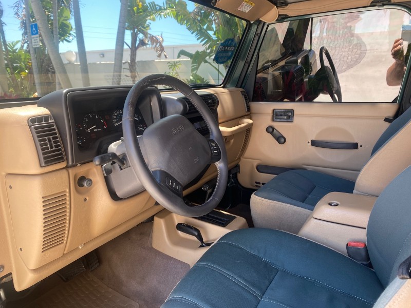1999 Jeep Wrangler Sahara AUYO AC 6 CYL LOW MILES 47,009 in , 