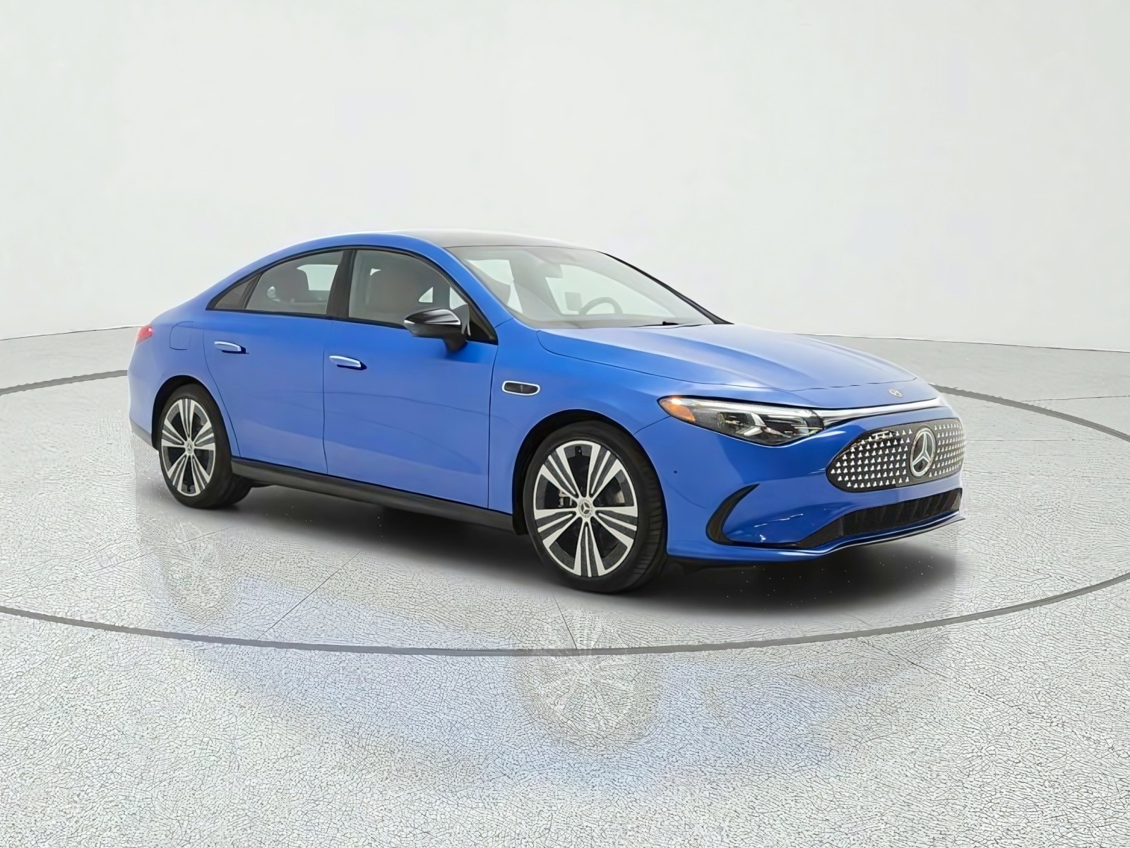 New 2027 Sky Blue Metallic Mercedes-Benz CLA 350 Electric 4MATIC® image 3