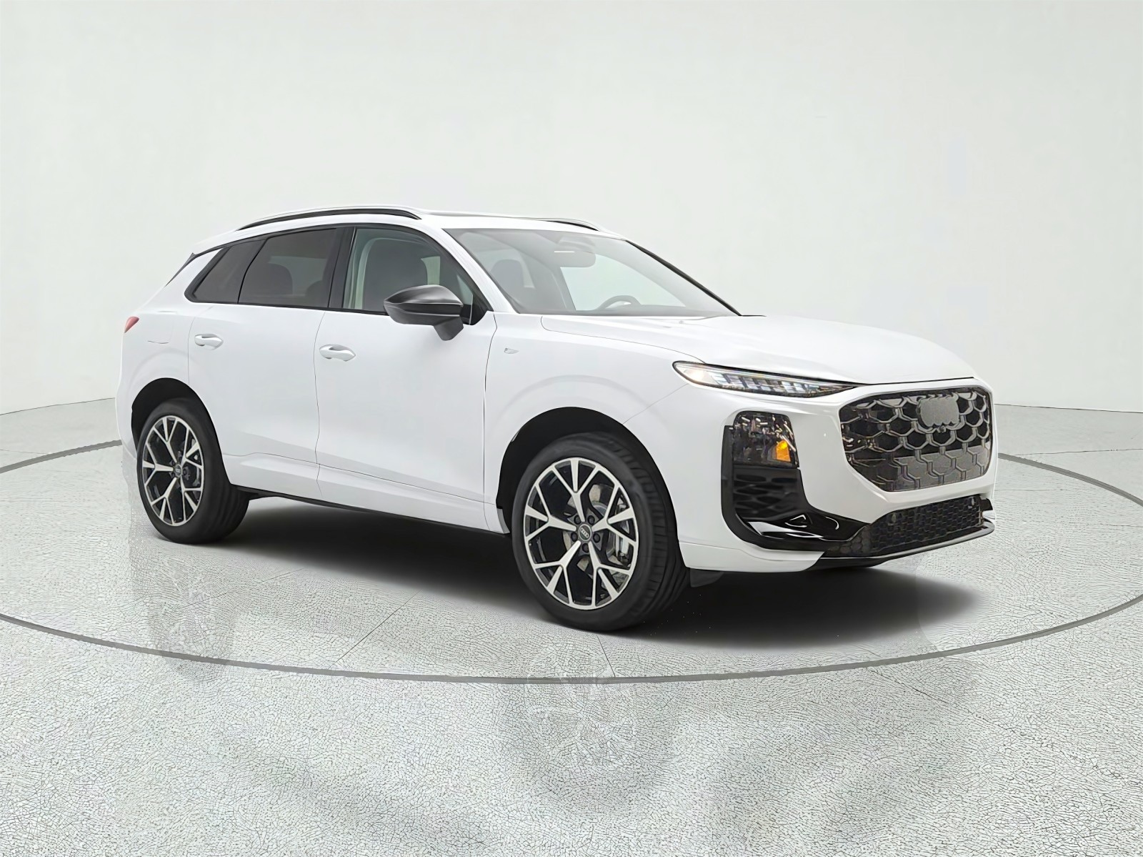 New 2026 Glacier White Metallic Audi S line quattro image 3