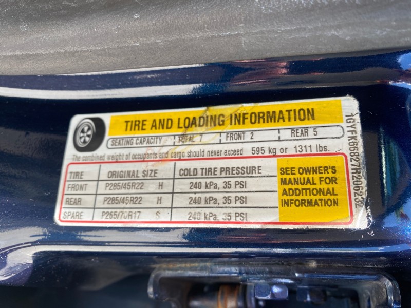 2007 Cadillac Escalade ESV SUNROOF AWD LOW MILES 47,118 in , 