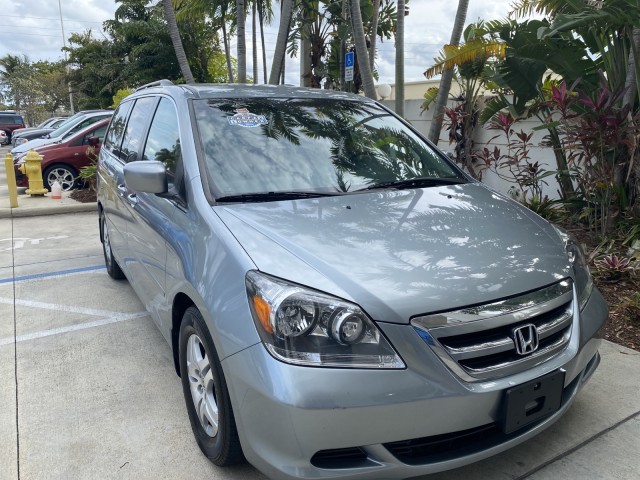 2007 Honda Odyssey EX, EX, v6, CERTIFIED, CARFAX 1 OWNER, low miles, 7 passenger in pompano beach, Florida