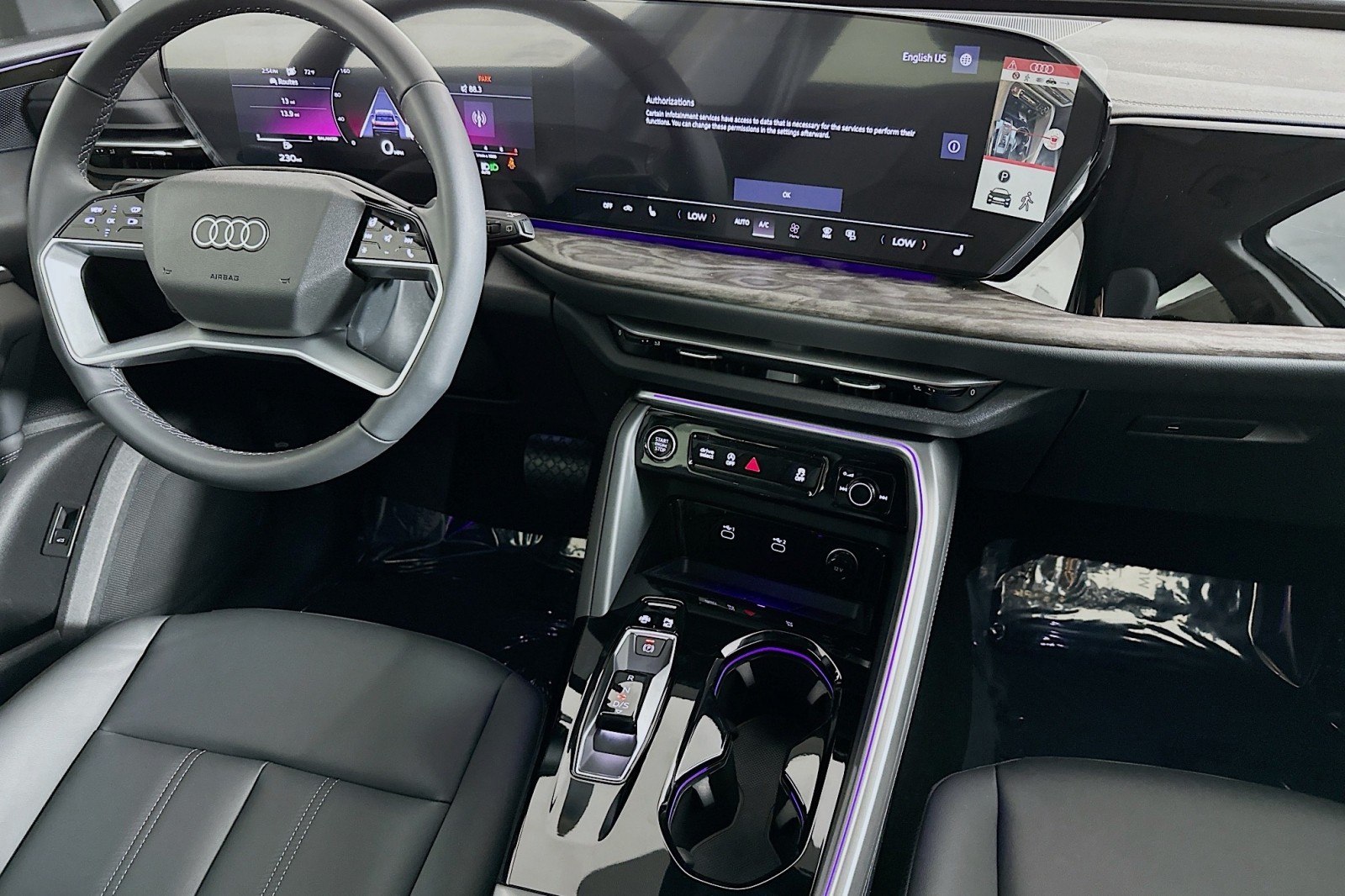 New 2025 Glacier White Metallic Audi Premium Plus image 6