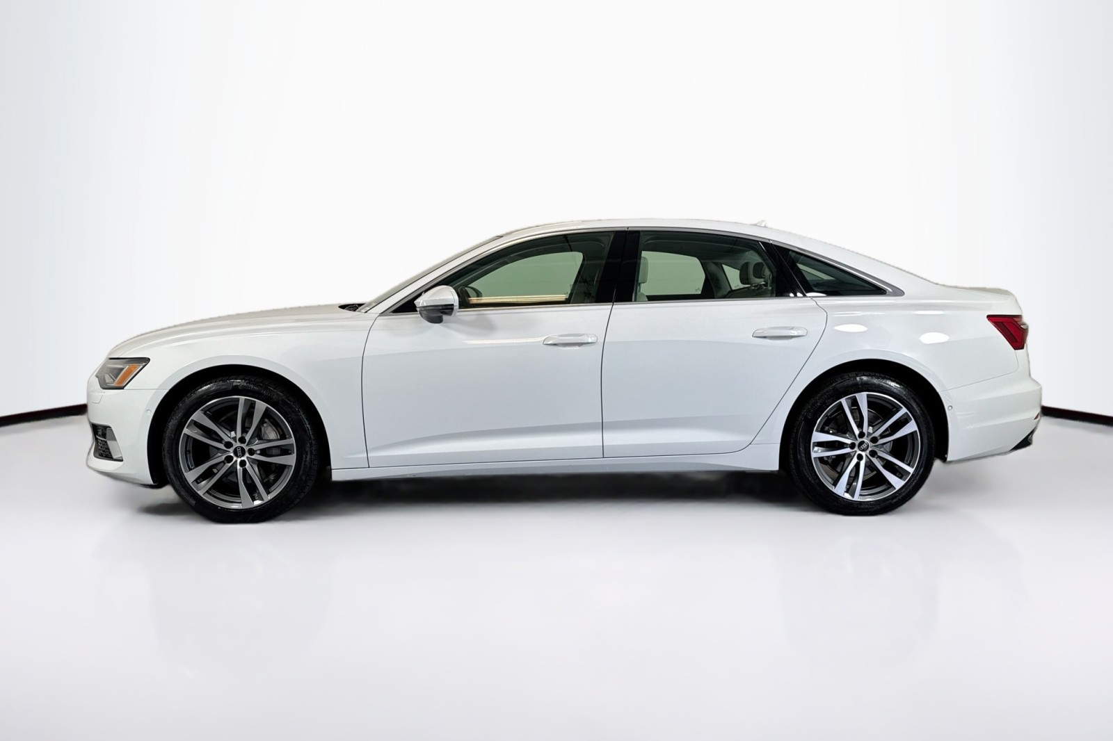 Used 2022 Glacier White Metallic Audi Premium Plus image 8