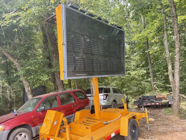 1997 Precision SMC1000 Signboard Trailer LED Message Center  in , 