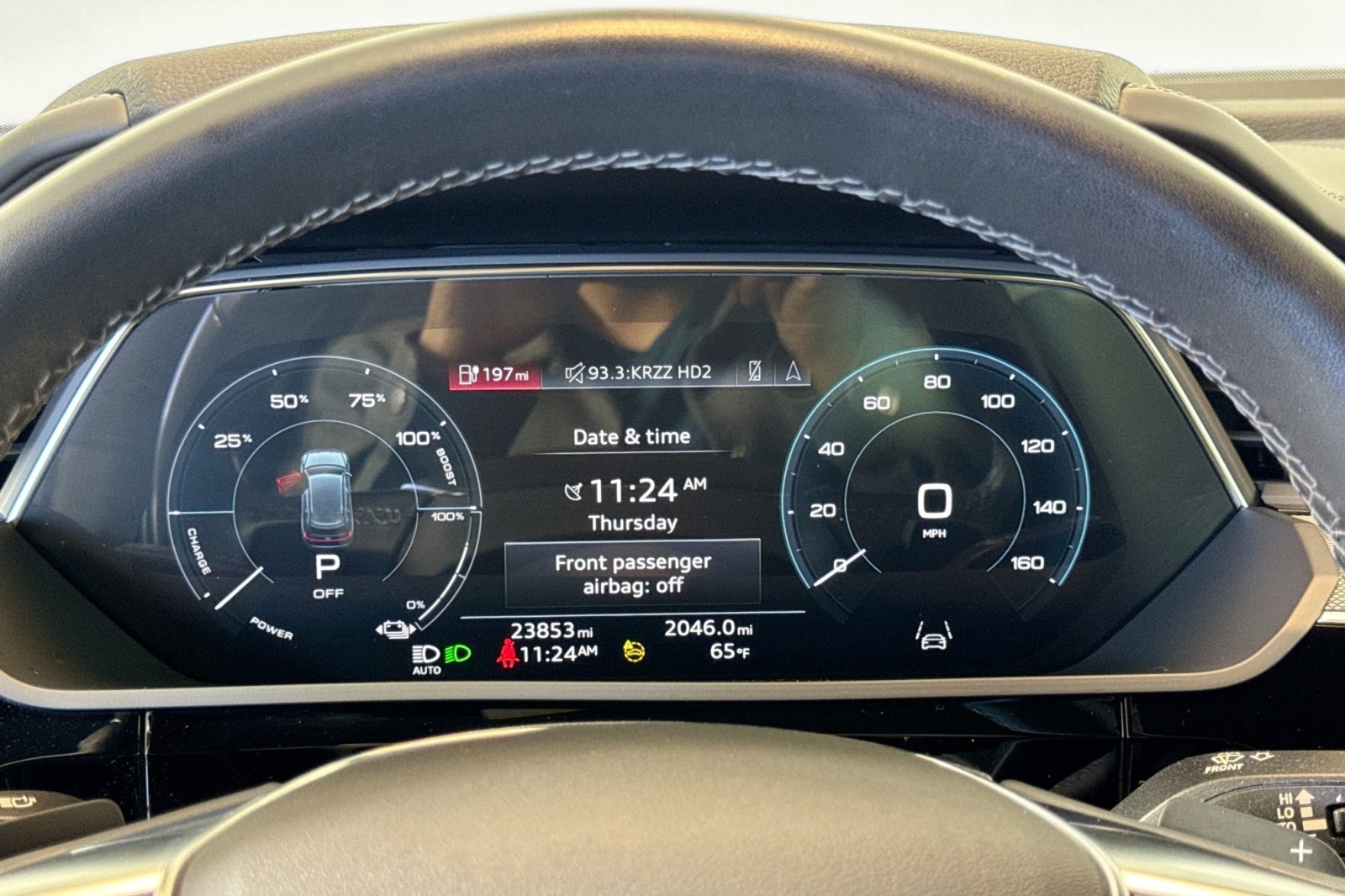 Used 2024 Daytona Gray Pearl Effect Audi Prestige image 12