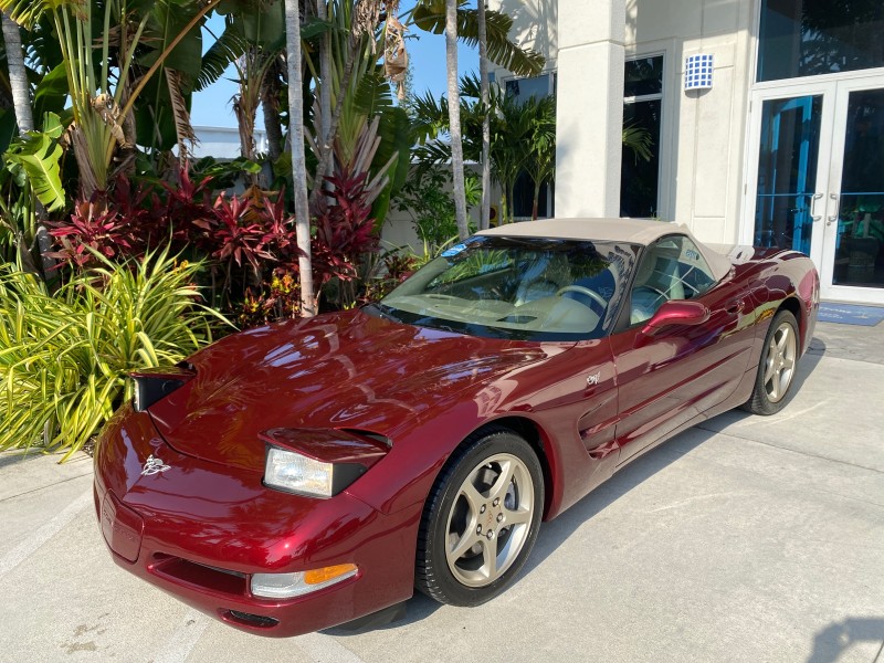 2003 Chevrolet Corvette 50TH CONVERTIBLE LOW MILES 6,742 in , 