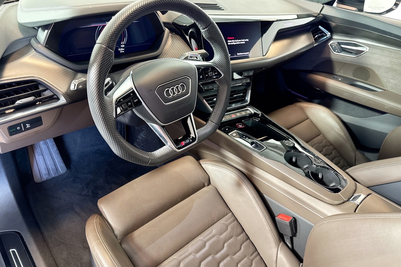 Used 2024 Tactical Green Metallic Audi  image 9