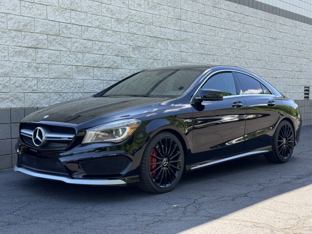 Night Black 2014 Mercedes-Benz CLA Sedan All-Wheel Drive Automatic