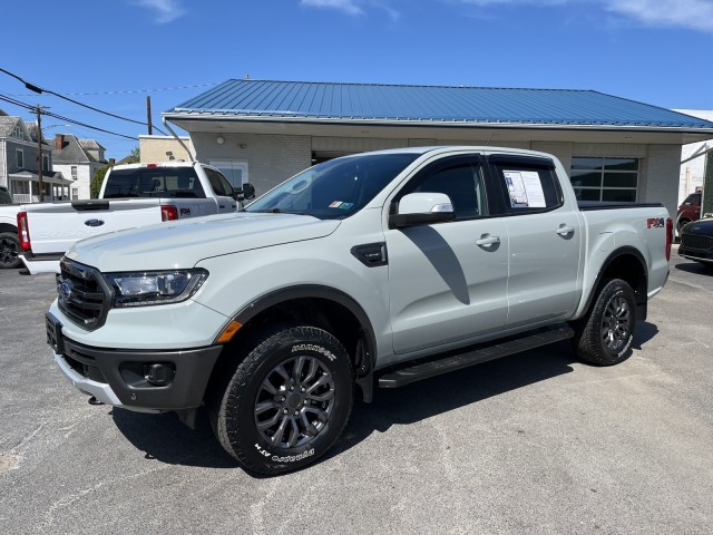 Cactus Gray 2021 Ford Ranger Lariat SuperCrew 4WD Pickup Truck Four-Wheel Drive Automatic