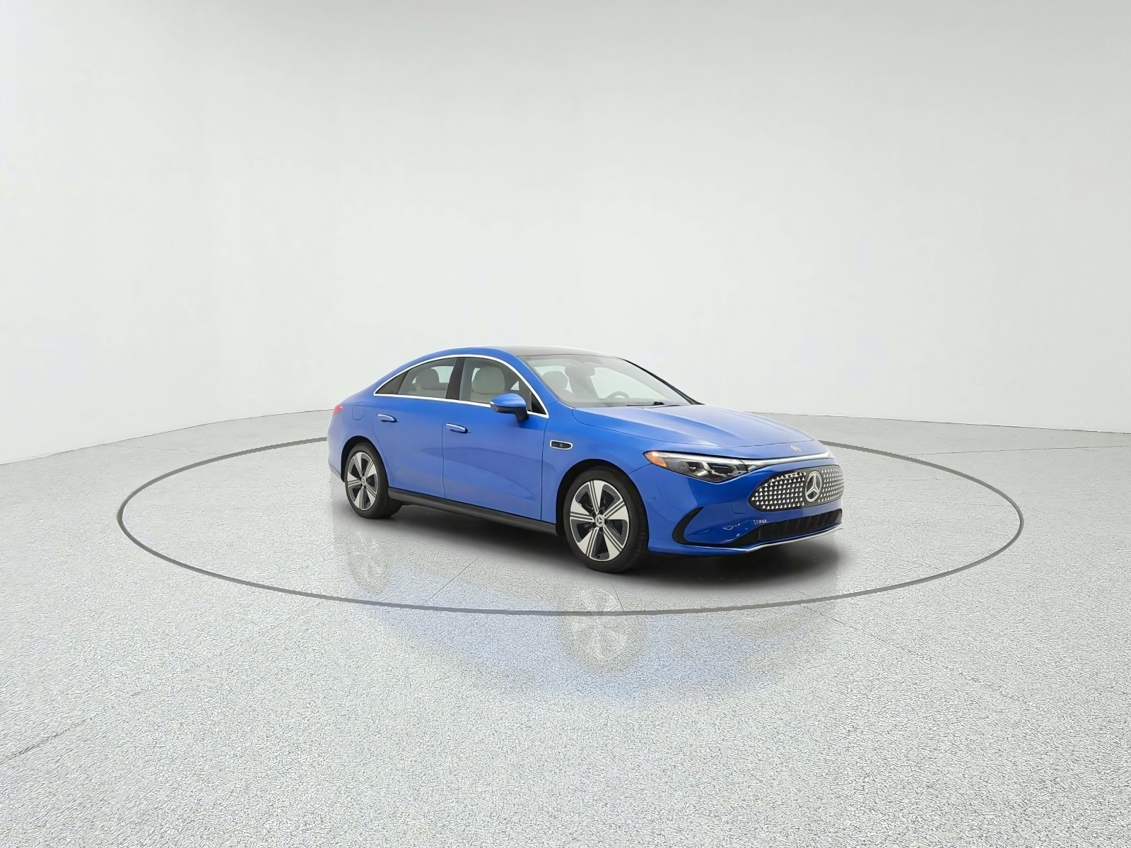 New 2027 Sky Blue Metallic Mercedes-Benz CLA 350 Electric 4MATIC® image 3