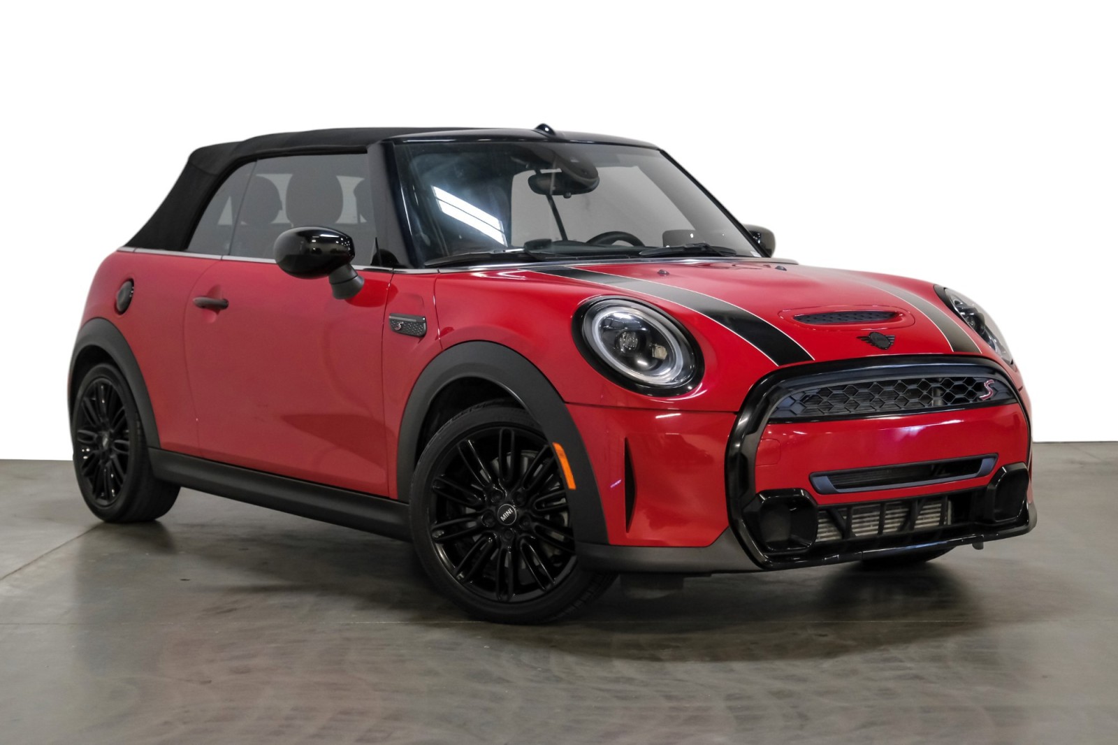 2023 MINI Convertible Cooper S Classic Convertible IconicTrimPkg BlackStripes 3